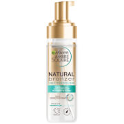 Garnier Ambre Solaire Vegan Natural Bronzer Intense Clear Self Tan Mousse 200ml