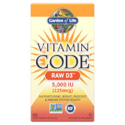 Vitamin Code Raw D3 5000 Iu - 60 cápsulas