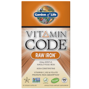 Vitamine Code Raw fer - 30 gélules