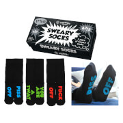 Cockney Spaniel 'Sweary Socks' Sock Gift Set
