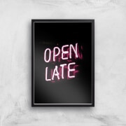 Open Late Giclee Art Print