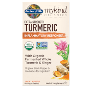 Organics Herbal Turmeric - Extra Strength - 60 Tablets