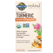 Comprimidos herbales fuerza extra con cúrcuma mykind Organics - 120 comprimidos