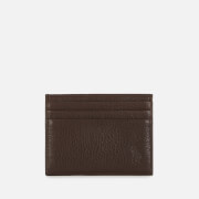 Polo Ralph Lauren Men's Pebble Leather Card Case - Brown