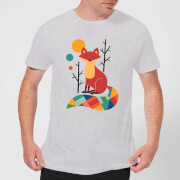 Andy Westface Rainbow Fox Men's T-Shirt - Grey
