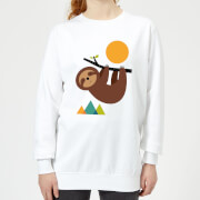 Andy Westface Keep Calm And Live Slow Women's Sweatshirt - White