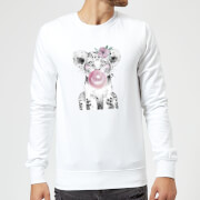 Bubblegum Cub Sweatshirt - White