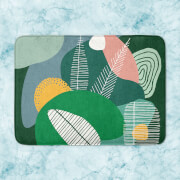 Deep Earth Tones Bath Mat