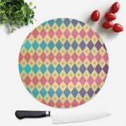 Big Top Pattern Round Chopping Board