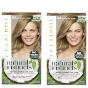 Clairol Natural Instincts Semi-Permanent No Ammonia Vegan Hair Dye Duo (Various Shades)