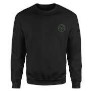 Rick and Morty Morty Embroidered Unisex Sweatshirt - Black