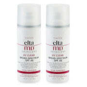 EltaMD UV Clear Tinted SPF46 Broad-Spectrum Duo (Worth $86)