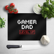 Gamer Dad Level Up Chopping Board
