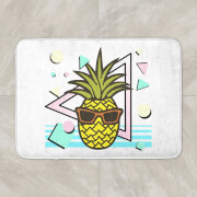 Summer Pineapple Bath Mat