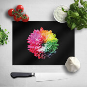 Fluro Flower Chopping Board