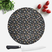 Confetti Round Chopping Board