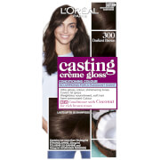 L'Oréal Paris Casting Creme Gloss Semi-Permanent Hair Colour - Darkest Brown 300