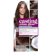 L'Oréal Paris Casting Creme Gloss Semi-Permanent Hair Colour - Iced Chocolate 415