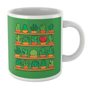 Love Yourself Cactus Heart Mug