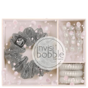 invisibobble Sparks Flying Trio Slim Hair Tie, Sprunchie Hair Tie and Waver Hair Clip