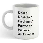 Dad/daddy/father... Mug