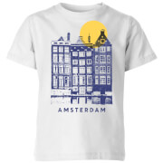 Amsterdam Kids' T-Shirt - White
