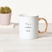 One In A Million Mum Bone China Gold Handle Mug