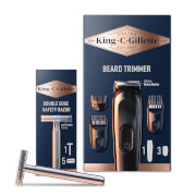 King C. Gillette Beard Trimmer & Double Edge Safety Razor