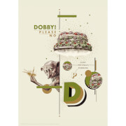 Harry Potter Premium Limited Edition Art Print : Dobby No!