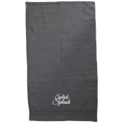Splish Splash Embroidered Towel