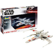 Revell Gift Set Star Wars X-Wing Fighter And Tie Fighter Buildable Plastic Model 1:57 Scale