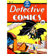 DC Comics Batman Detective Comics Placa de estaño