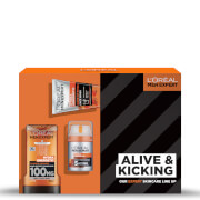 L'Oreal Paris Men Expert Alive and Kicking 3 Piece Gift Set For Him (Worth £18.00)