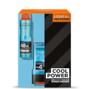 L'Oreal Men Expert Cool Power 2 Piece Gift Set for Him (Worth £10.00)