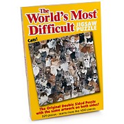 Cats The World's Most Difficult Jigsaw Puzzle (529 Pieces)