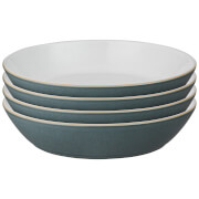 Denby Impression Charcoal Blue Pasta Bowls - Set of 4