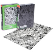 DUST! Teenage Mutant Ninja Turtles Classic Comic Book 1000pc Puzzle - Zavvi Exclusive