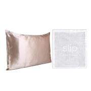 Slip Dermstore Exclusive Silk Caramel Pillowcase Duo and Delicates Bag (Worth $193.00)