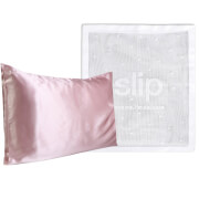 Slip Dermstore Exclusive Silk Pink Pillowcase Duo and Delicates Bag (Worth $193.00)
