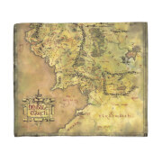 Lord Of The Rings Middle Earth Fleece Blanket