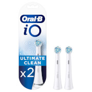 Oral-B iO Ultimate Clean opzetborstelss Wit, 2 Stuks