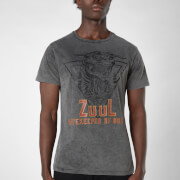 Ghostbusters Zuul Gatekeeper Of Gozer T-shirt unisexe - Noir Acid Wash