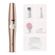 Braun FaceSpa Pro 921 Facial Epilator, Beauty Storage Case and 4 Extras