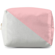 Split Pink Make Up Bag
