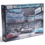 Fallout Chryslus Showroom Jigsaw Puzzle - A Busy Day