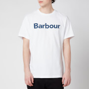 Barbour Heritage Men's Logo T-Shirt - White