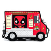Pop By Loungefly Marvel Deadpool 30th Anniversary Chimichangas Food Truck Crossbody
