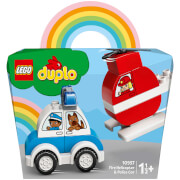 LEGO DUPLO My First: Mein erster Feuerwehrhubschrauber und mein erstes Polizeiauto (10957)
