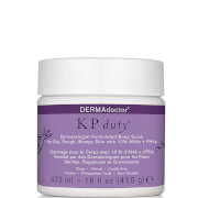 DERMAdoctor KP Duty Dermatologist Formulated Body Scrub for Dry Rough Bumpy Skin with 10 AHAs P (16 fl. oz.)