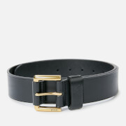 Polo Ralph Lauren Men's Leather Polo Dress Belt - Black